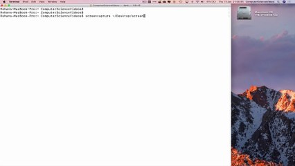 How to CAPTURE a Screenshot On a Mac Using Terminal - Basic Tutorial | New