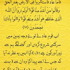 واقعہ قوم عاد کاجن کی عمر 900 سال تھی وہ نہ بوڑھے ہوتے نہ بیمار انہیں صرف منہ اتی تھی