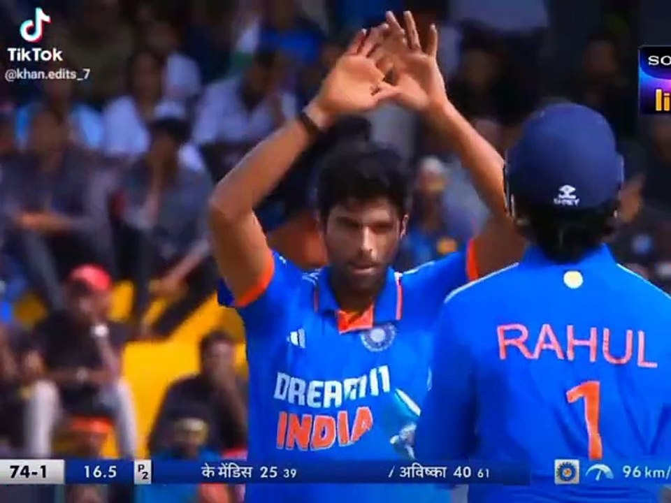 IND vs SL 2nd ODi 2024 1st innings