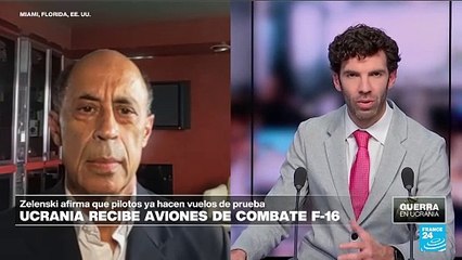 Manuel Supervielle: 'Aviones F-16 ayudarán a Ucrania en la defensa contra los cohetes rusos'