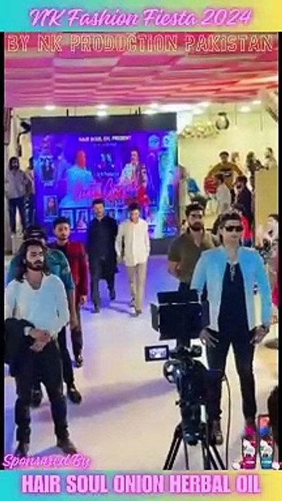 NK Fashion Fiesta 2024 Sponsored by Hair Soul Onion Herbal Oil | Shorts 03 #fashionshow #nkproductionpakistan #nkfashionfiesta2024