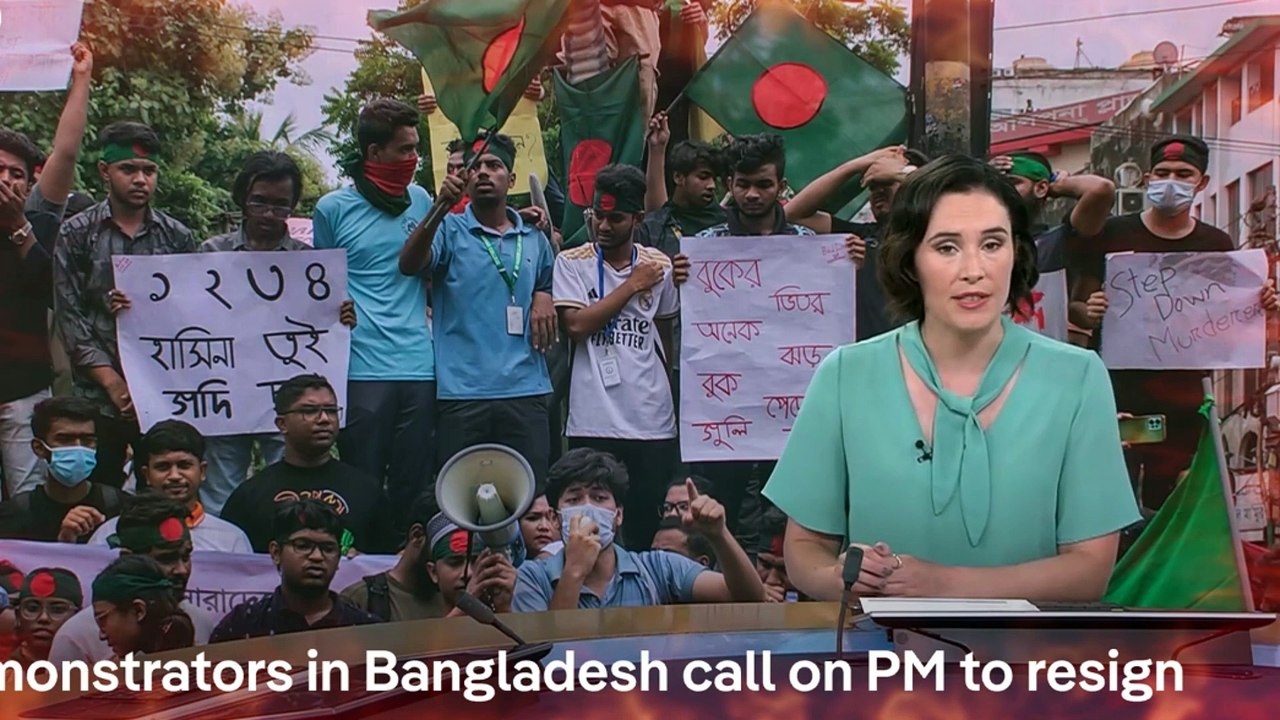 How Bangladesh student protests grew to become a mass movement | What are You doing ? #News #Viral