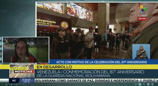Pdte. Nicolás Maduro conmemora el aniversario 87 de la Guardia Nacional Bolivariana