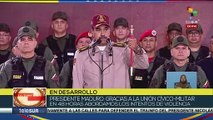 Pdte. Maduro: El bastón de la FANB nunca caerá en manos del fascismo