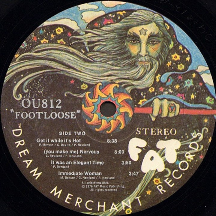 Fat – Footloose : Blues Rock, Psychedelic Rock, Classic Rock, Funk 1976.