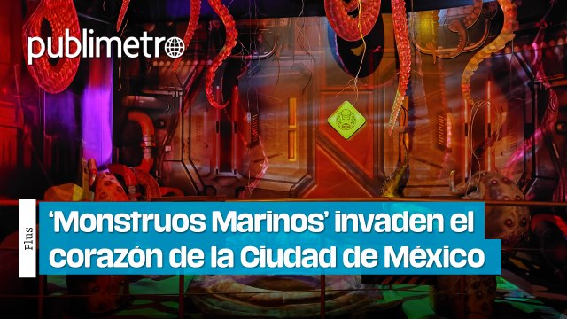‘Monstruos Marinos’ invaden el corazón de la Ciudad de México