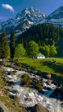 KASHMIR..mention in your stories #kashmir #reelsinstagram #reelitfeelit #reelkarofeelkaro #viralreels #trendingreels #nature #instagood #instadaily #green#gurez #river #snow