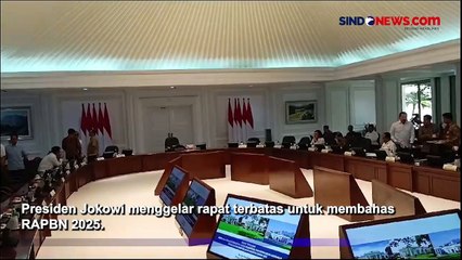 Presiden Jokowi Ingin RAPBN 2025 Akomodir Semua Program Prabowo dan Gibran