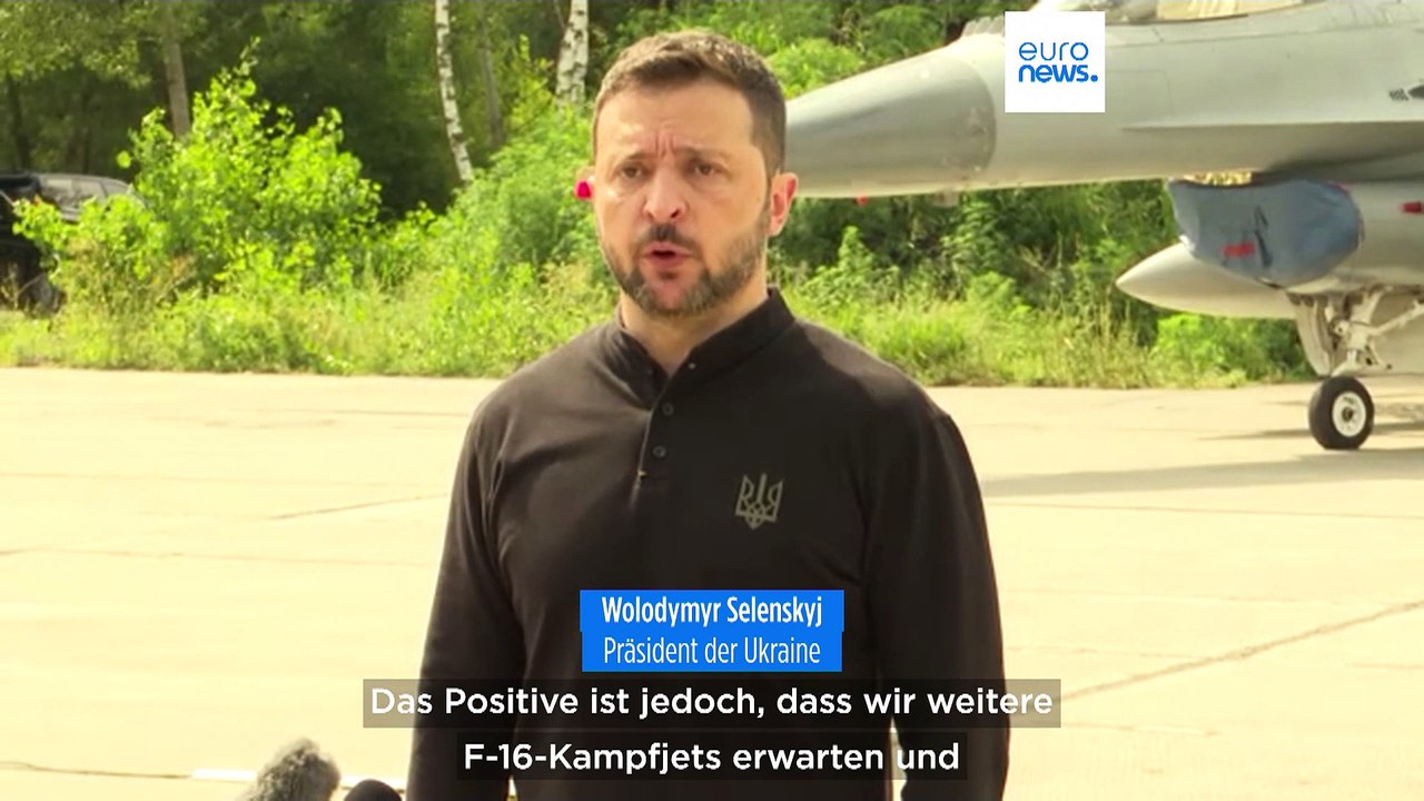 Kiew erhält erste F-16-Kampfjets aus US-Produktion