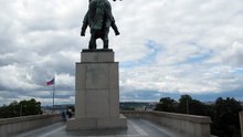 summer 2024 Czech Republic, Prague, National Monument in Vitkov