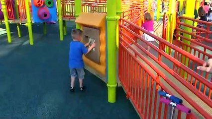 Huge Awesome Park With Sliding Hills!