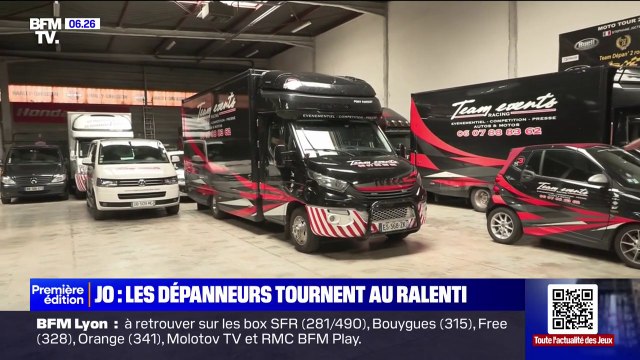 L'activité des dépanneurs franciliens tourne au ralenti à cause des Jeux olympiques de Paris 2024