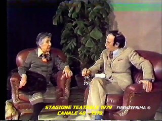 Pier Francesco Listri intervista Adelina, compagna di Nando Vitali.  Canale 48 - 1979