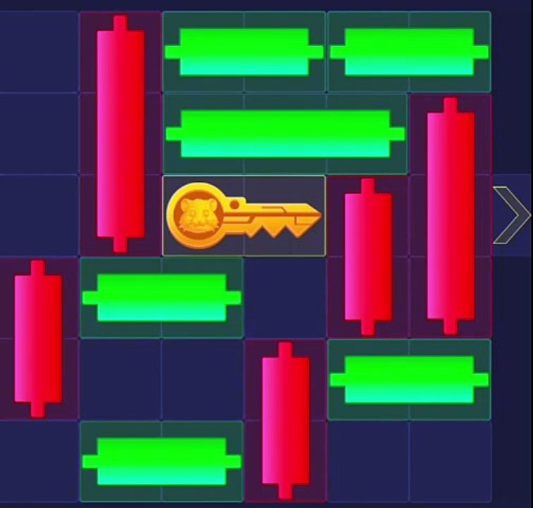 Hamster kombat key mini game 5 August 2024