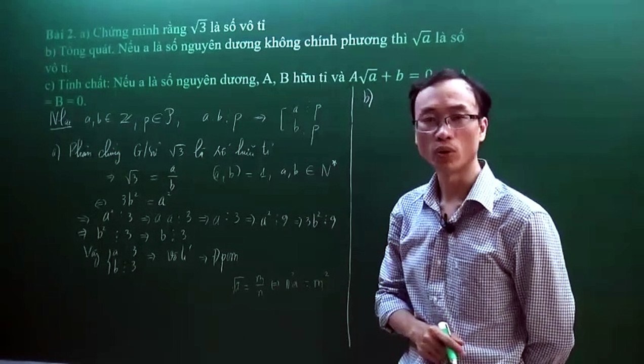 26. Bài 06. Số hữu tỉ. Số vô tỉ. (Luyện thi vào 10 Chuyên Toán CT1 ) - HOCMAI 2024-05-14 12_30