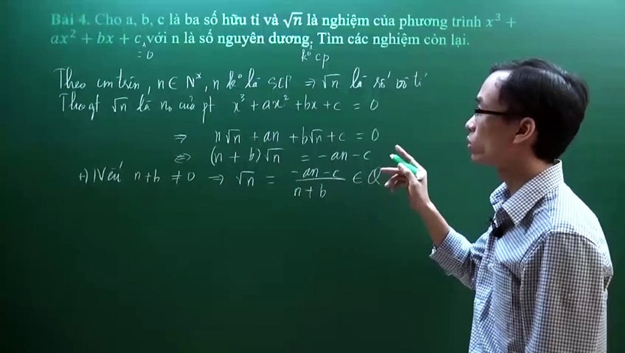 28. Bài 06. Số hữu tỉ. Số vô tỉ. (Luyện thi vào 10 Chuyên Toán CT1 ) - HOCMAI 2024-05-14 12_39