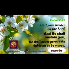 CAST YOUR BURDEN ON THE LORD| Holy Fire Ministries