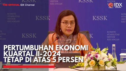 Pertumbuhan Ekonomi Kuartal II-2024 Tetap di Atas 5 Persen