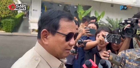 Prabowo Temui Presiden Jokowi Laporkan Hasil Kunjungan di Eropa