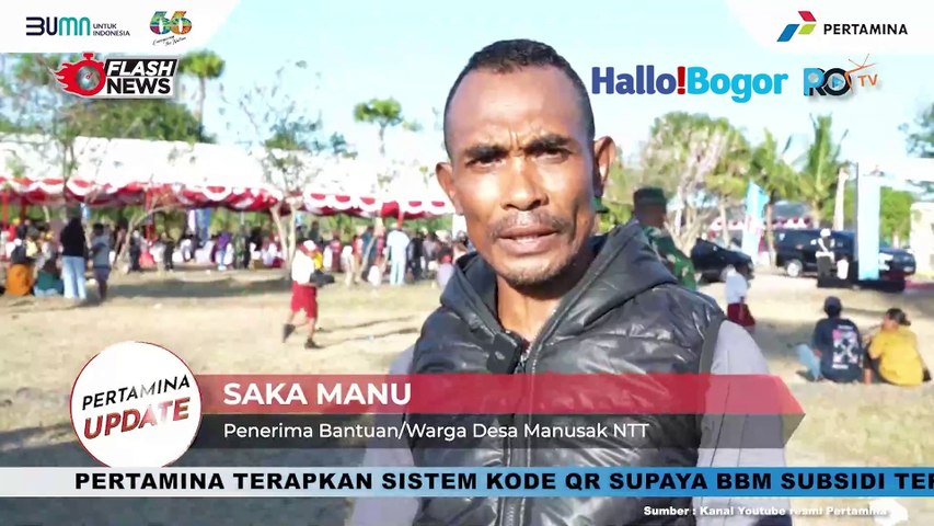 Pertamina dan TNI AD Ubah Kampung Manusak di Kupang Jadi Lebih Baik: Bantuan RTLH, Penerangan, dan Air Bersih