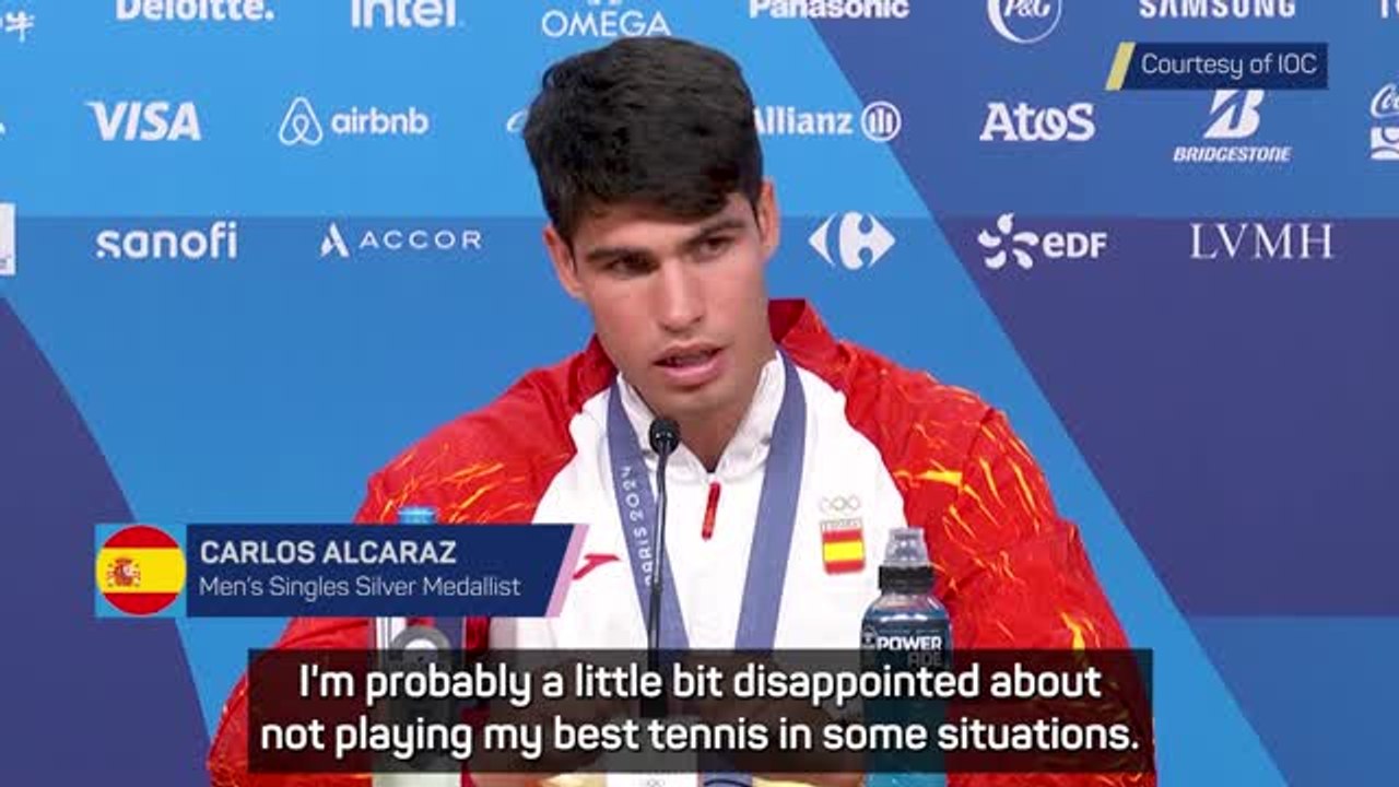 Alcaraz vows to 'come back stronger' after Olympic final loss