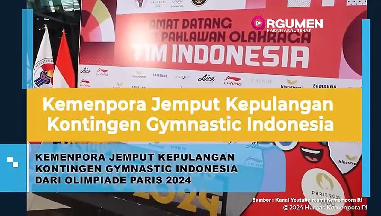 Kemenpora Jemput Kontingen Senam Indonesia Usai...
