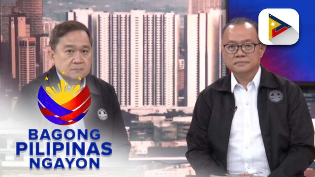 Panayam kay Asst. General Manager for Reclamation, Atty. Joseph John Literal at Asst. General Manager for Technical and Land Dev't Joselito Gonzales ng Philippine Reclamation Authority ukol sa update sa mandato at proyekto ng ahensiya