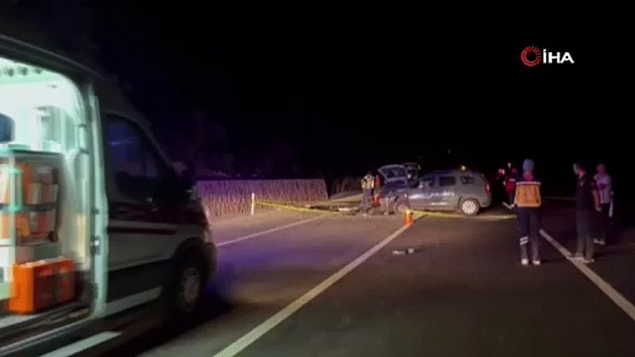 Kütahya'da düğün gecesi kahreden kaza: Gelin ve damat öldü