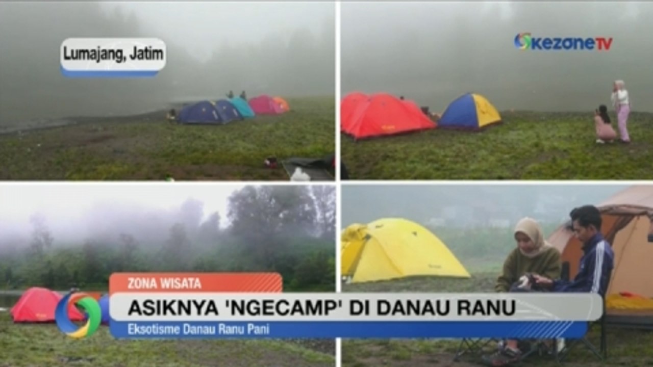 Asyik dan Penuh Sensasi, Ngecamp di Danau Ranu...