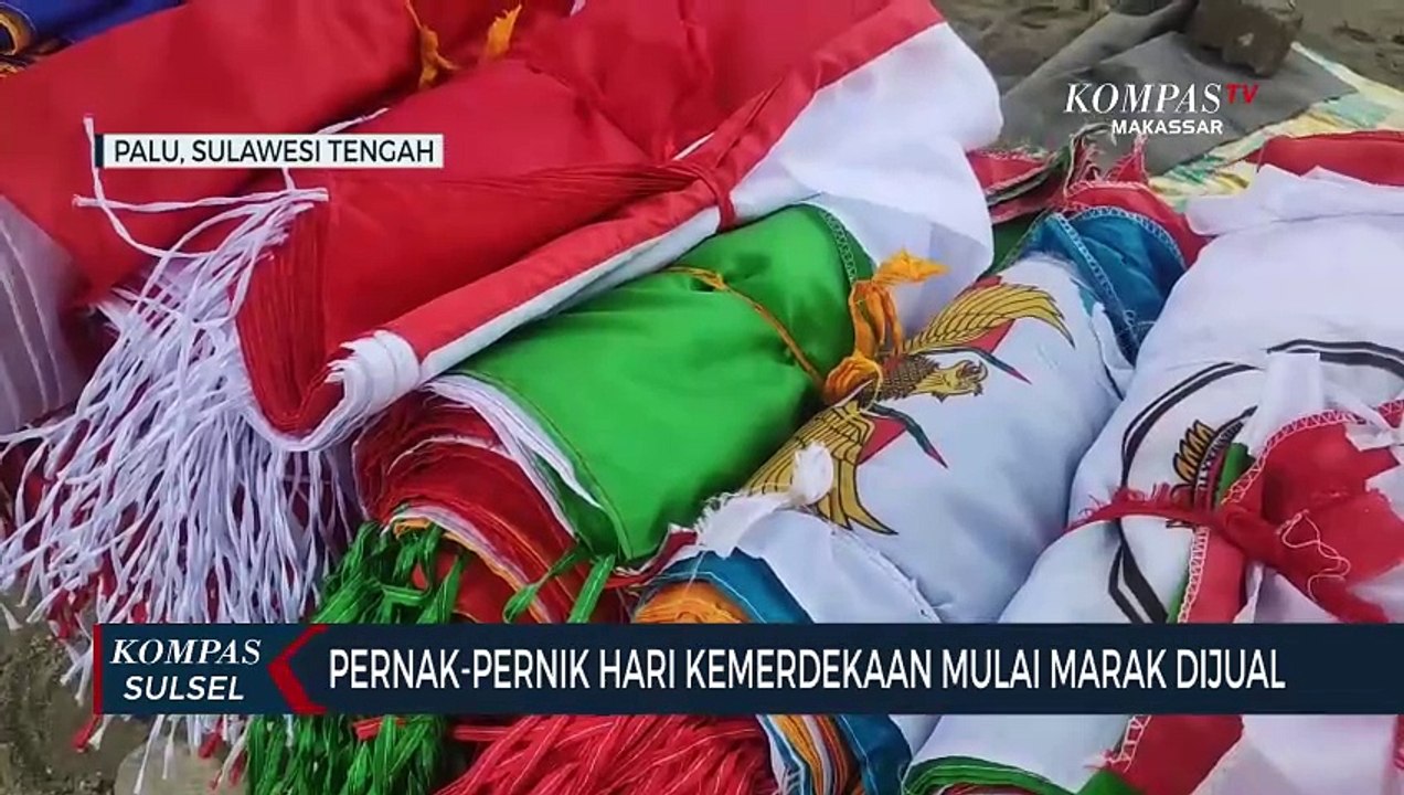 Pernak Pernik Hari Kemerdekaan Mulai Marak Dijual