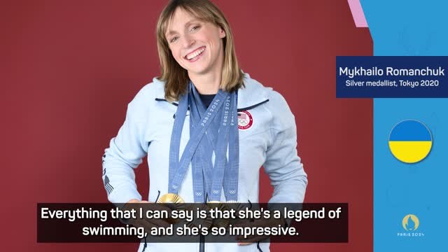 Ledecky's longevity is unbelievable - Olympic swimming medallist Romanchuk