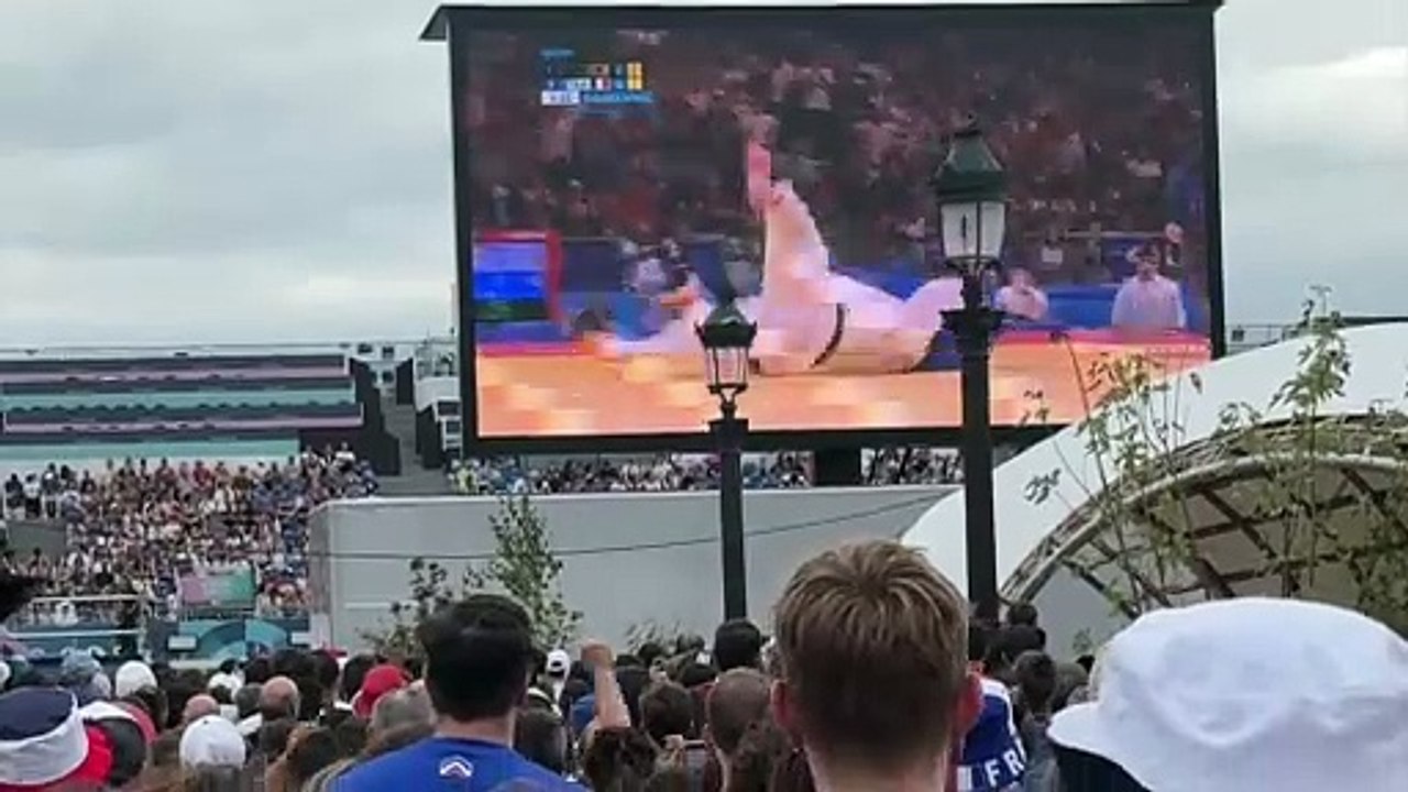 Judo - JO Paris 2024 - Teddy Riner offre un nouveau titre dans l'épreuve mixte par équipes