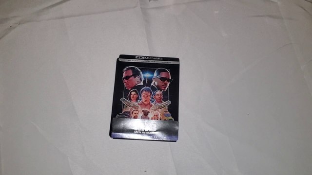 Men In Black 4K/Blu-Ray/Digital HD Steelbook Unboxing