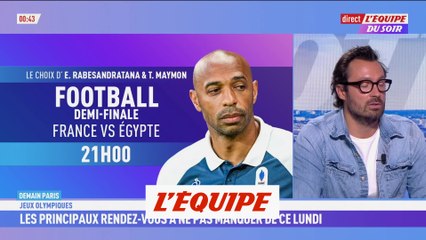 Robert-Michon, Lamote, Vaast... Les Français engagés lundi 5 août - JO 2024 - Tous sports