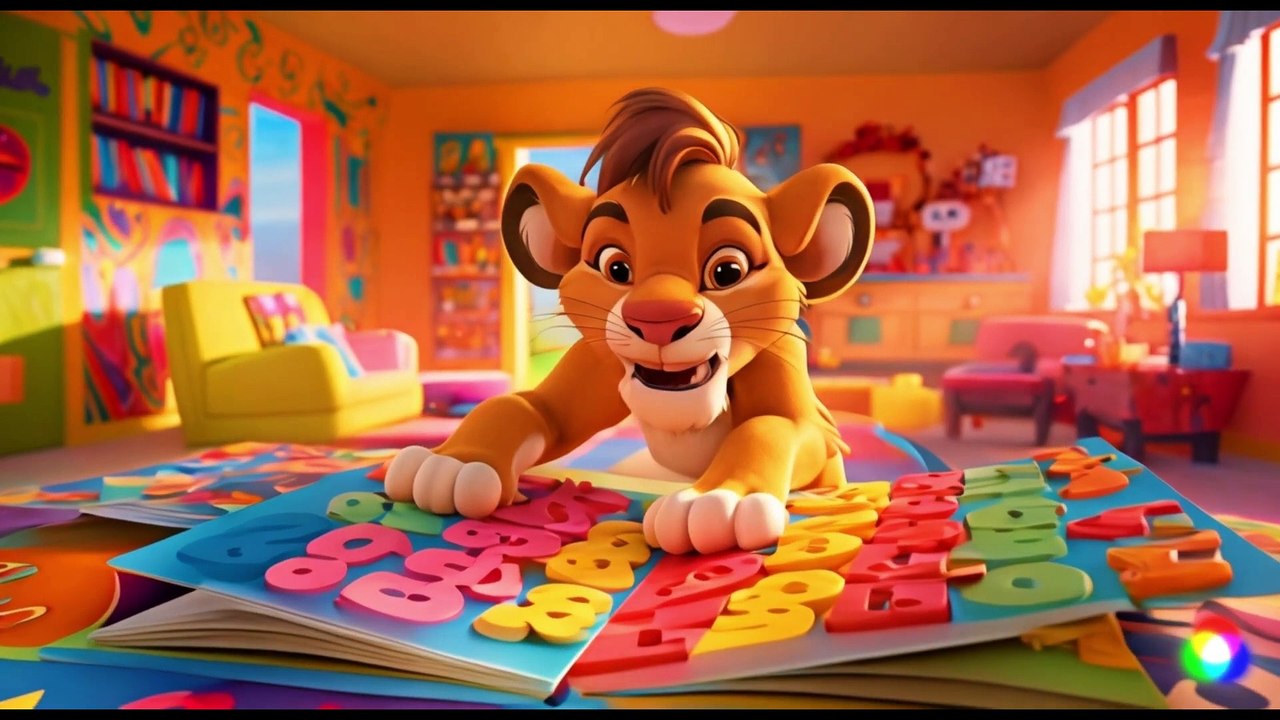 Leo the Curious Lion's Learning Quest! Numbers _ Shapes Adventure!