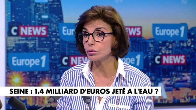 Rachida Dati : «Je ne me baignerai pas dans la Seine, l’eau n’est pas mon élément»