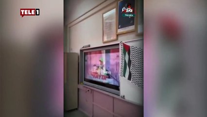 Bingöl'de devlet okulunda Hamas propagandası!