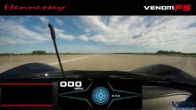 VÍDEO: El Venom F5 de Hennessey consigue acelerar de 0 a 350 km/h de esta forma