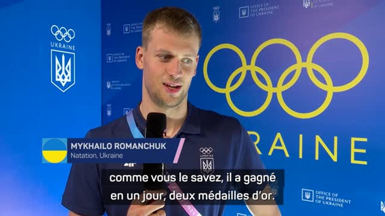 Paris 2024 - Romanchuk : “Marchand est déjà une légende de la natation, il peut rivaliser avec Phelps”