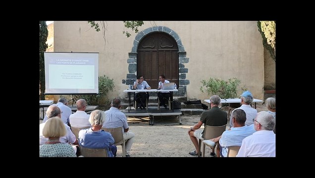 Atelier du Port les garanties d'usage - Réunion Port Grimaud 1er Aout 2024