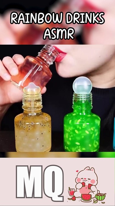 Satisfying Rainbow Drinks *Extreme gulp* 