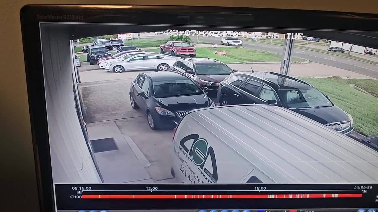 Car Falls Into Ditch