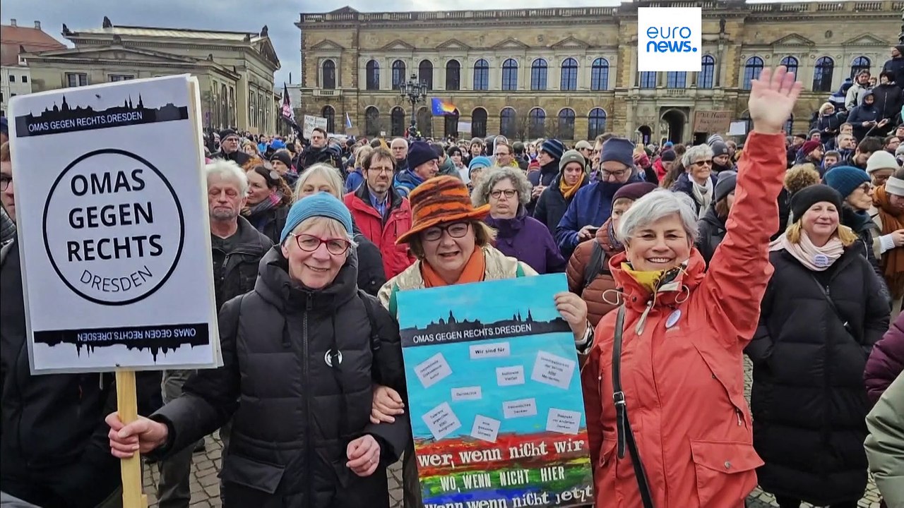 Omas gegen Rechts machen vor den Wahlen in Thüringen und Sachsen mobil