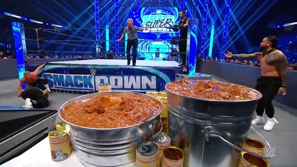 Full Match Reigns Usos Vs Corbin, Ziggler and Roode