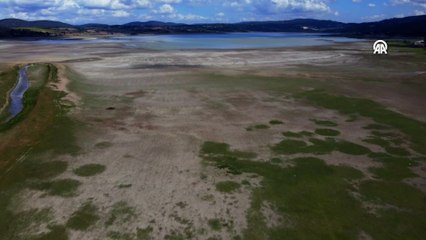 Ladik Gölü'nde kuraklık tehlikesi
