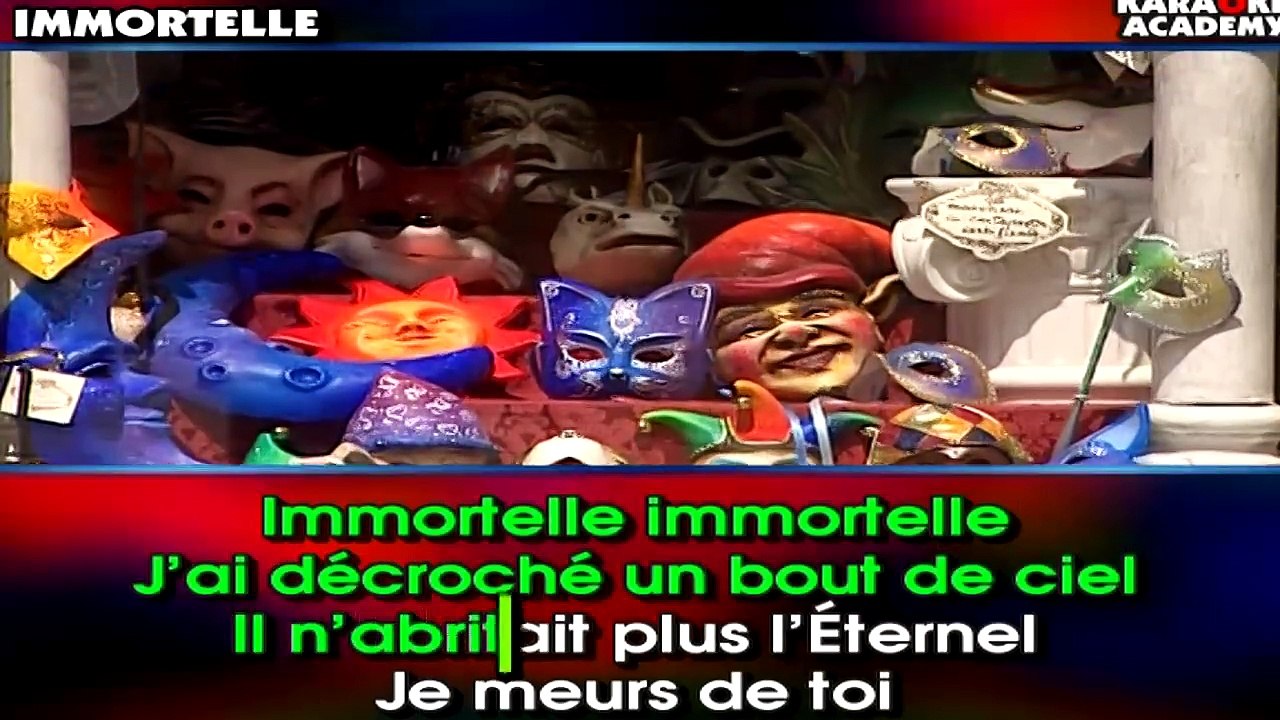 Lara Fabian — Immortelle | KARAOKÉ ACADEMY – VOLUME 12