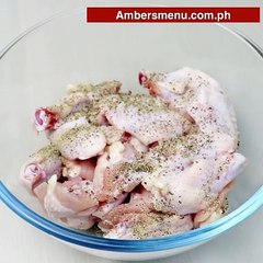 Amber's Flavored Chicken Wings