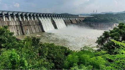 MP Weather: भारी बारिश से उफान पर नर्मदा नदी,अलर्ट जारी