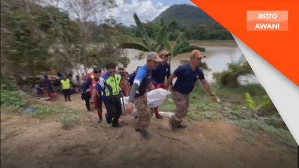 Mayat lelaki ditemui selepas terjun sungai