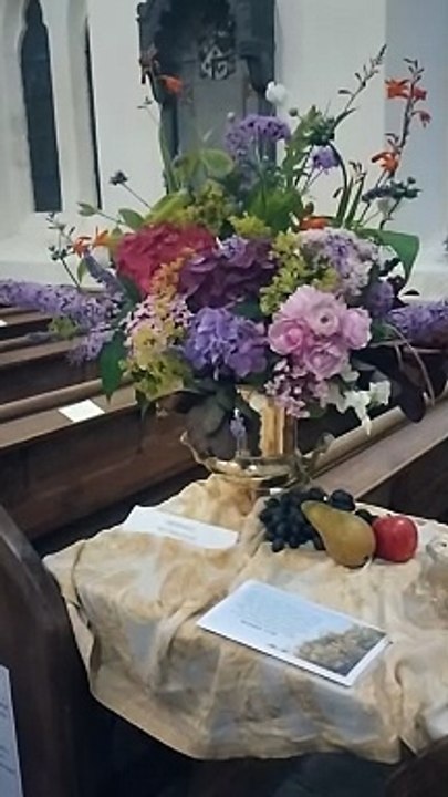 See Penrhyndeudraeth flower festival at Holy Trinity Church